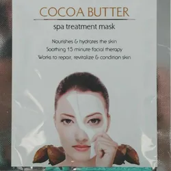 Mascarilla facial de tratamiento de spa.