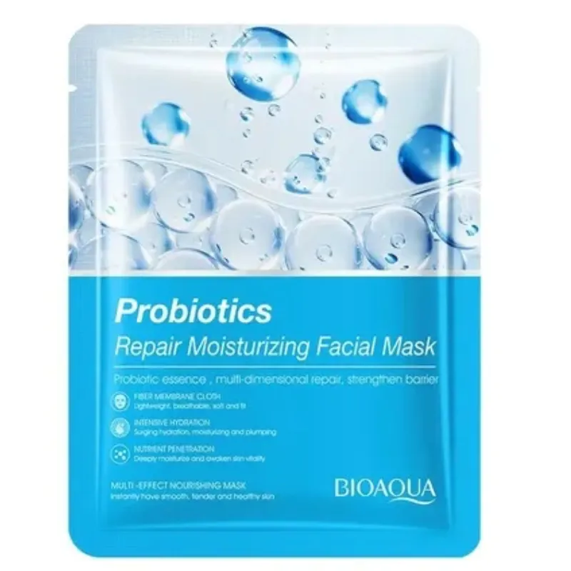 Mascarilla facial reparadora e hidratante