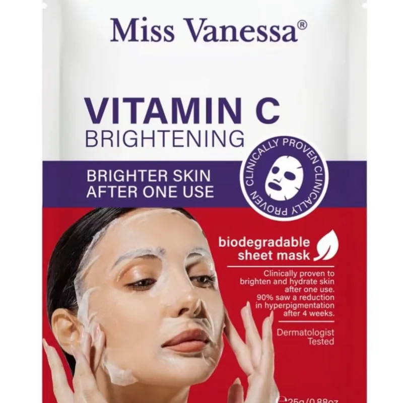 MASCARILLA ILUMINADORA CON VITAMINA C  