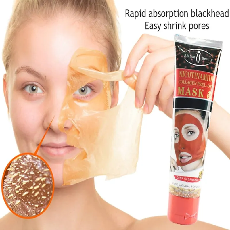 MASCARILLA PEEL-OFF DE COLÁGENO Y NIACINAMIDA 