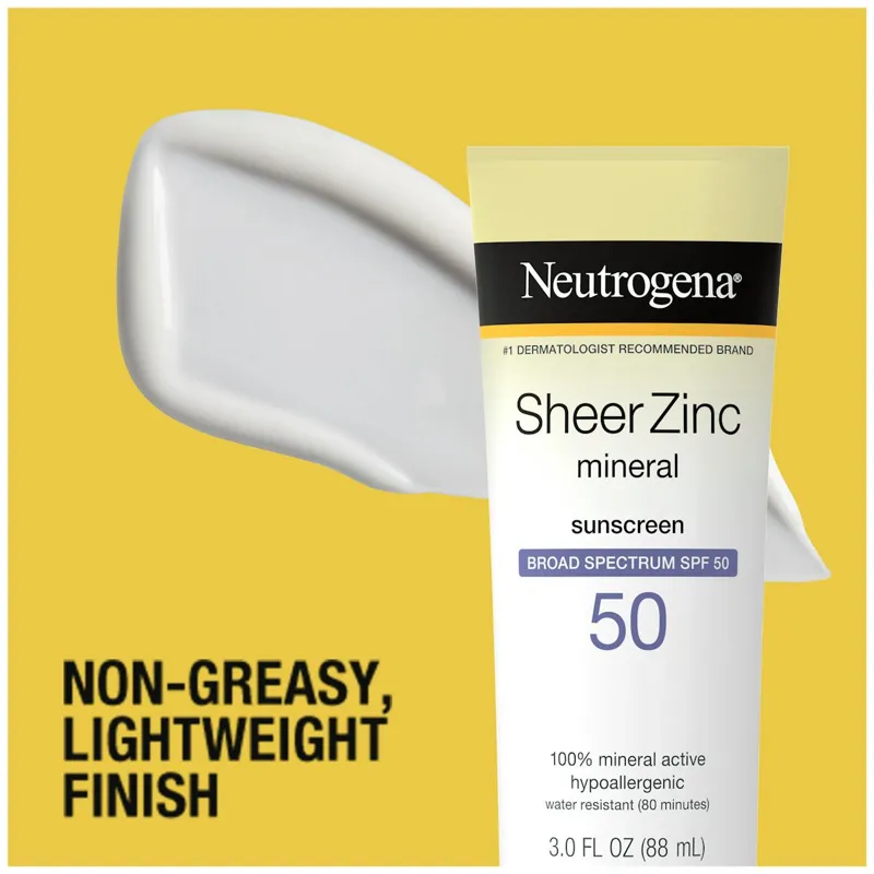 Neutrogena Sheer Zinc Protector Solar Mineral Spf 50