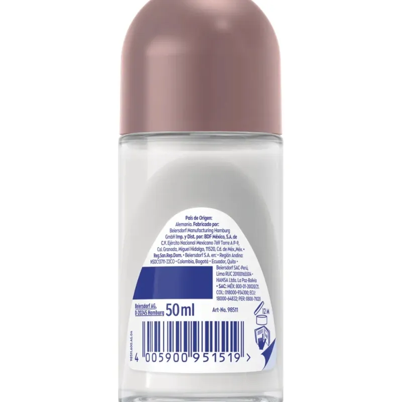 NIVEA ANTITRANSPIRANTE TONO NATURAL CLINICAL ROLL-ON 50ML