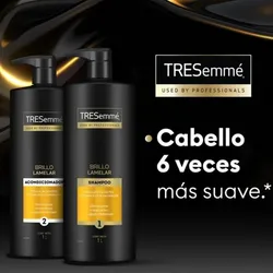 Pack TRESEmmé Brillo Lamelar Shampoo + Acondicionador 1 Litro cada uno