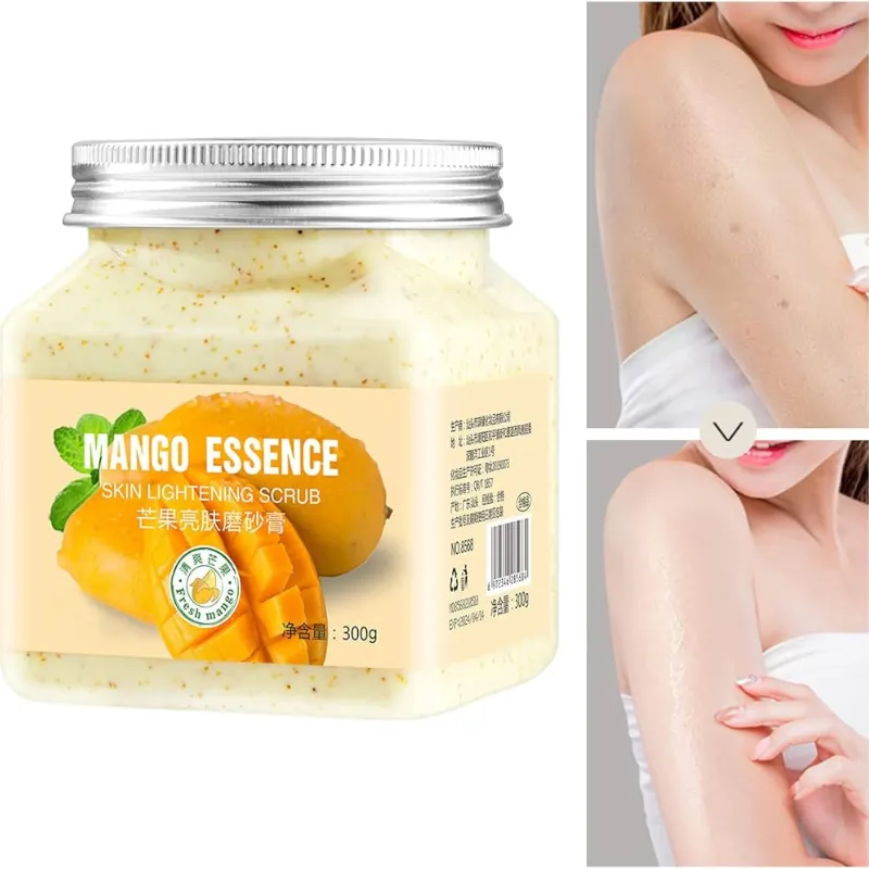 Exfoliante de aclaramiento de piel de esencia de Mango 🥭(300g)