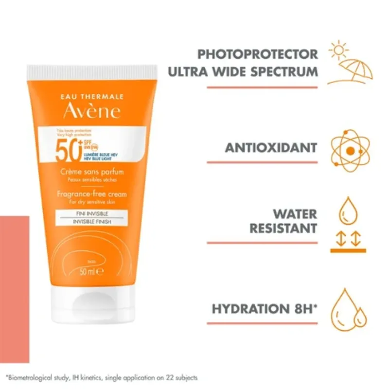 Protector Solar Avène 50+FPS (50ml)