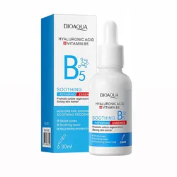 Sérum facial de la marca Bioaqua, que contiene ácido hialurónico y vitamina B5. 