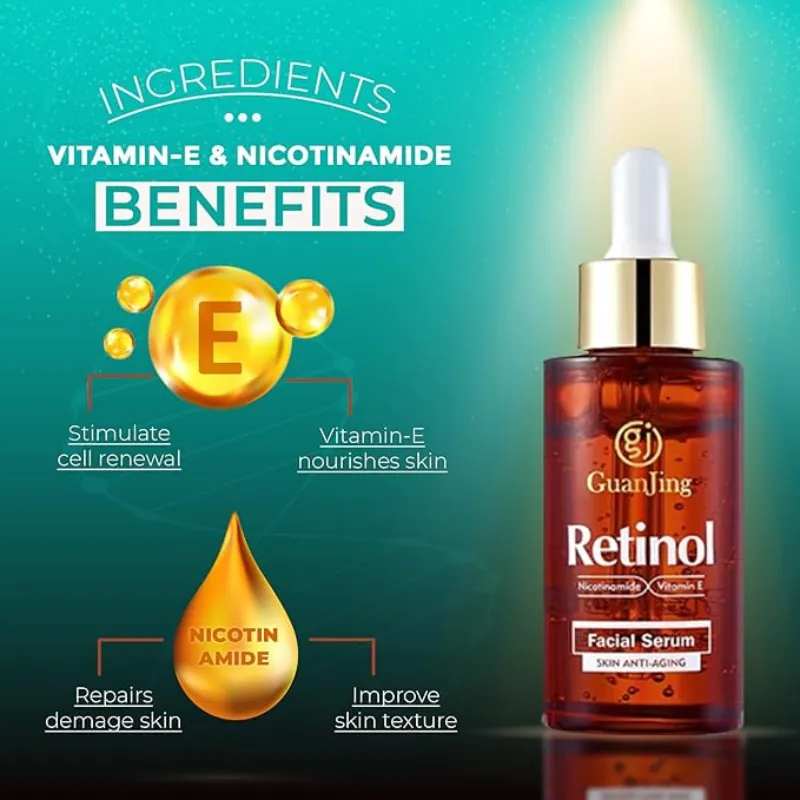 Serum GuanJing de Retinol , con Niacinamida (40ml)