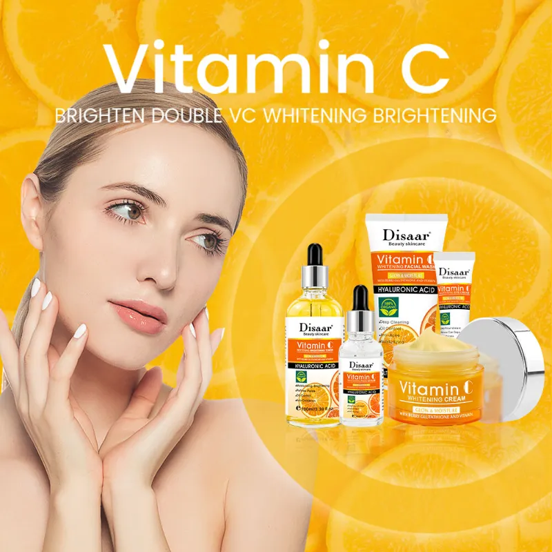 Set Completo Skincare Vitamina C Hidratante Blanqueador