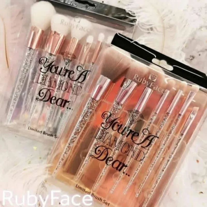 Set de 7 Brochas de maquillaje