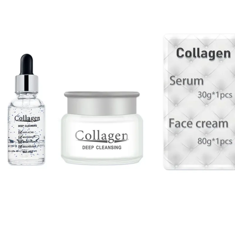 Set de cuidado Facial de colágeno de caracol🐌(3productos )