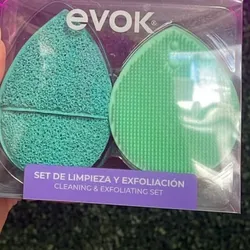Set De Limpieza Y Exfoliación Evok 2 Unidades