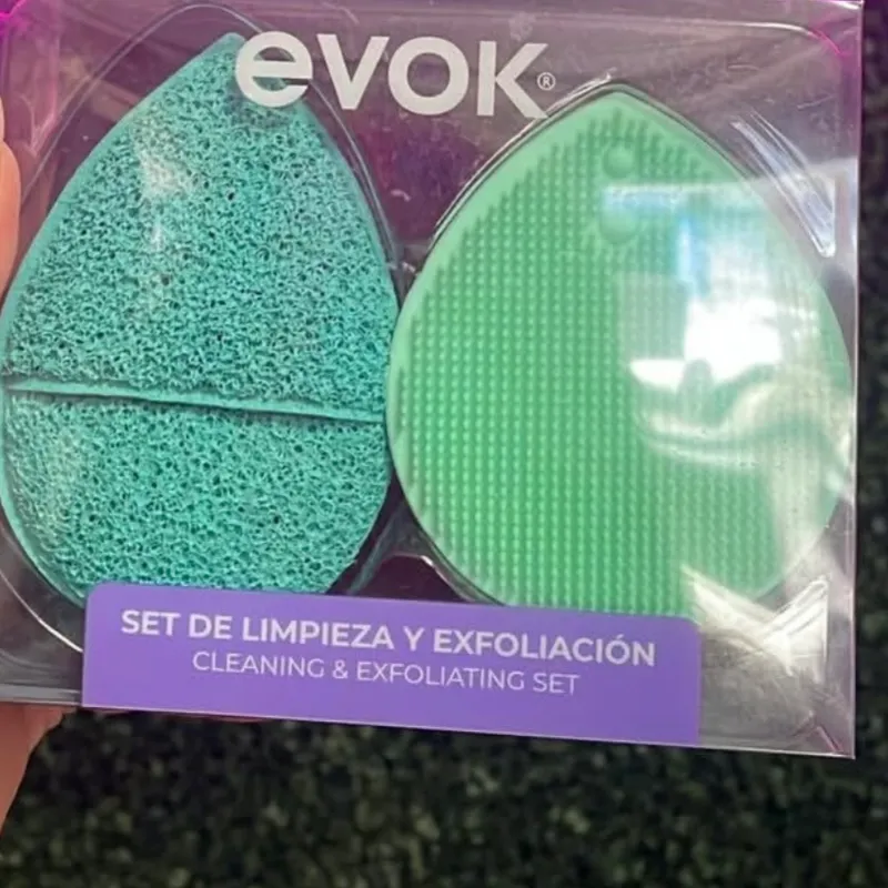 Set De Limpieza Y Exfoliación Evok 2 Unidades