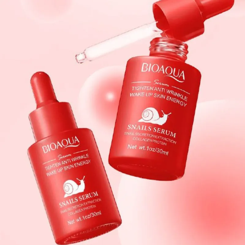 SERUMS FACIAL DE CARACOL ANTIARRUGAS DE COLÁGENO BIOAQUA 30ML