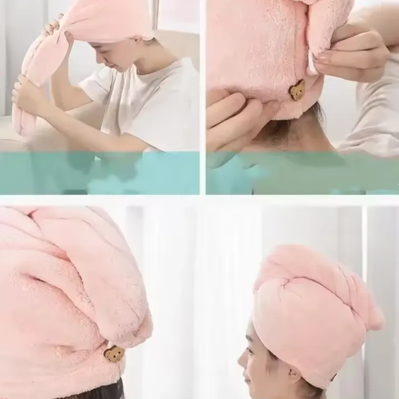 Toalla de microfibra para el cabello