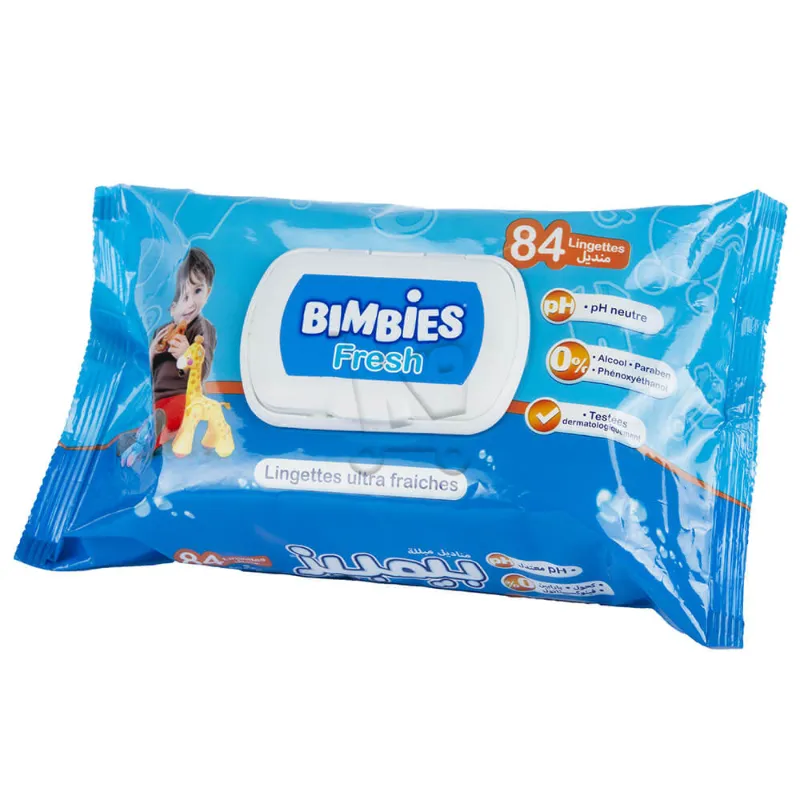 Toallita fresca Bimbies , 84 U