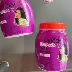 Tratamiento y crema de peinar Origem para pelo liso 