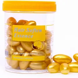 Vitamin-E Cápsulas Capilares para Caídas Capilares, Reparación de Daños, Anticaspa, Brillo - 60 Cápsulas