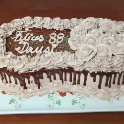 Cake Bombón de 2 Panetelas Sencillos 