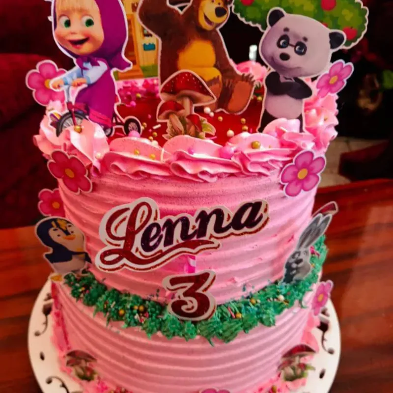 Cake de dos pisos 