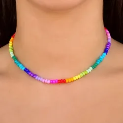 Collar colorido 🧡💛💚💙💜🖤🤍♥️💖