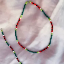 Collar con temática de Sandía 🍉