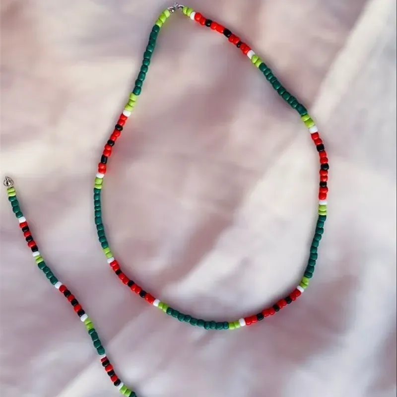 Collar con temática de Sandía 🍉