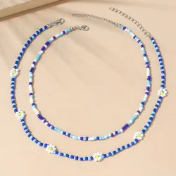 Pareja de collares 💙💦🌼