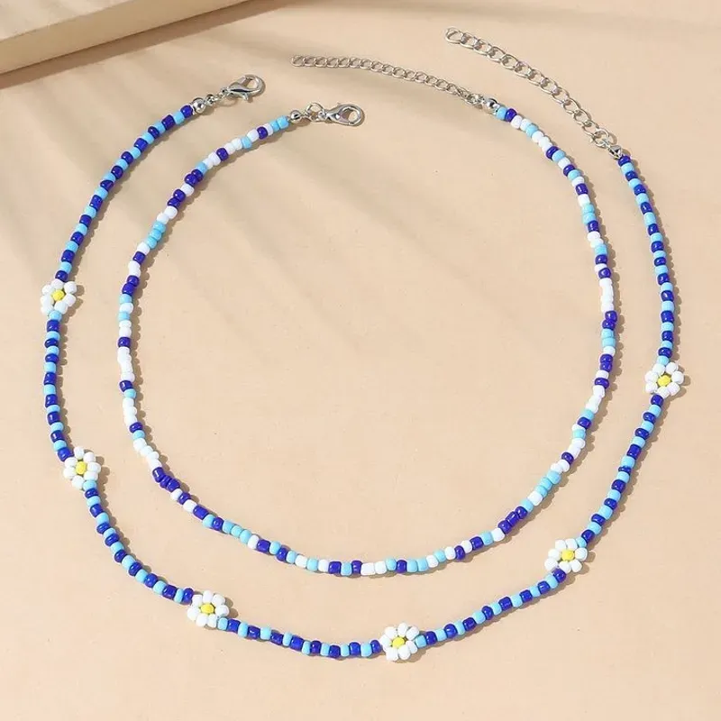 Pareja de collares 💙💦🌼