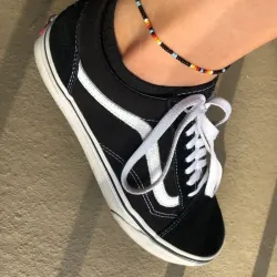 Tobillera 🤍🖤