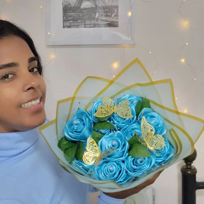 Ramo de rosas eternas 