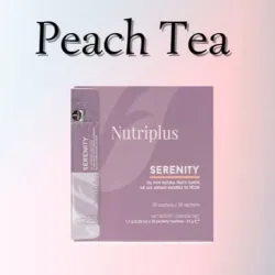 Nutriplus Serenity Peach Tea