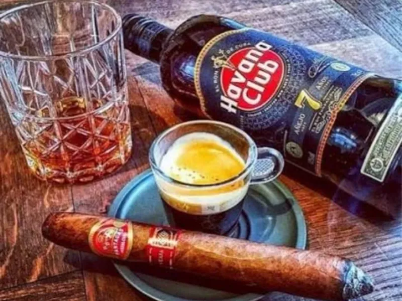 Bebidas alcohólicas y cigarros 