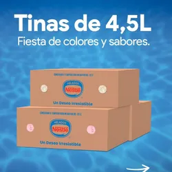 Caja de helado Nestlé 