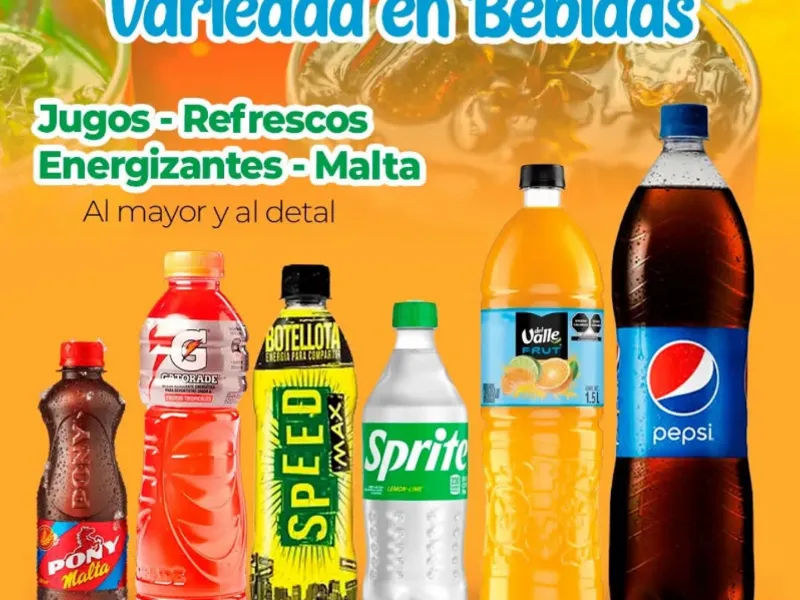 Refrescos , jugos y néctar 