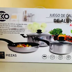 Juego de aluminio
