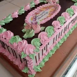 Kake media bandeja