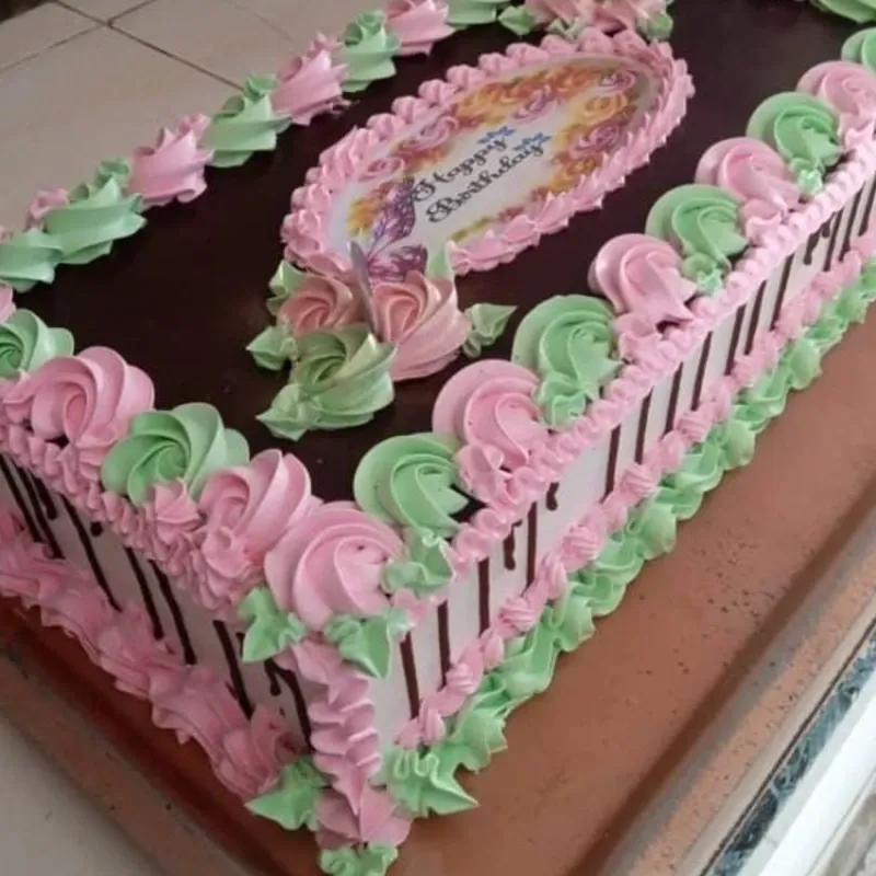 Kake media bandeja