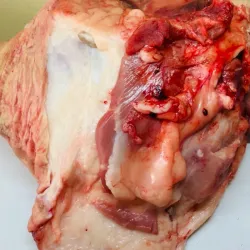 Pierna de cerdo cruda