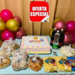 Bufet de cumpleaños para 15 personas 