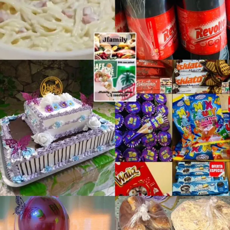 Bufet de cumpleaños para 50 personas