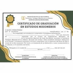 Diplomas o Certificados