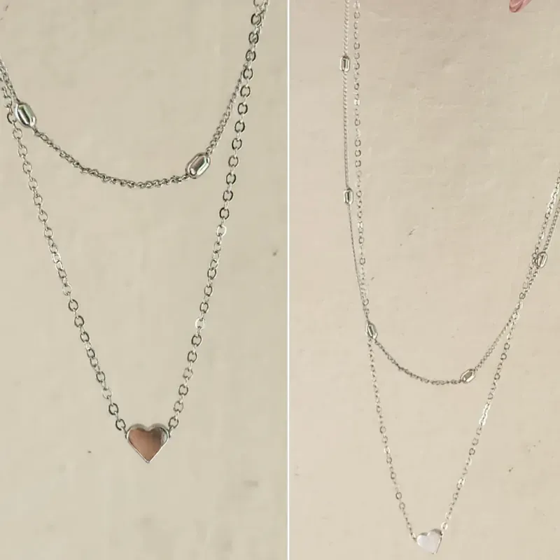 Cadena doble.💗