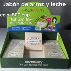 Jabón de Arroz y Leche.🌾