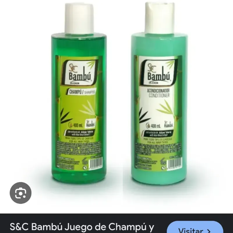 Juego de Champú y Acondicionador.🐨