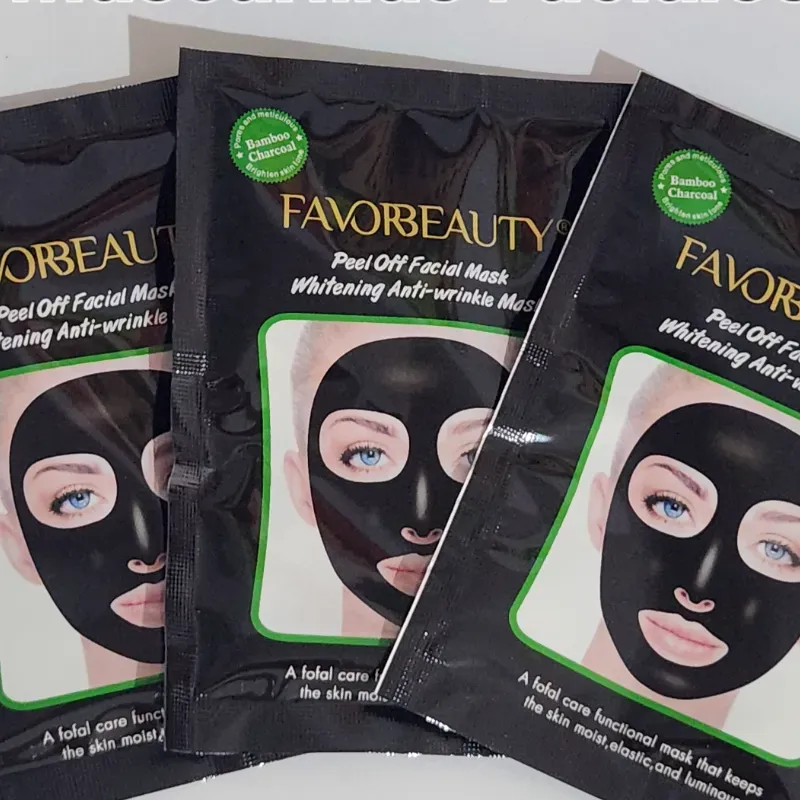 Mascarillas faciales.🖤
