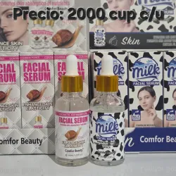 Sérum de Leche y de Baba de Caracol.🫣