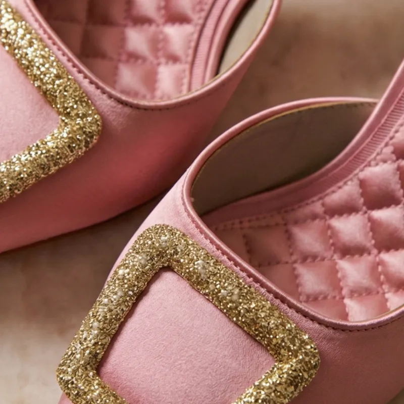 2. Blush Glam Heels 💕