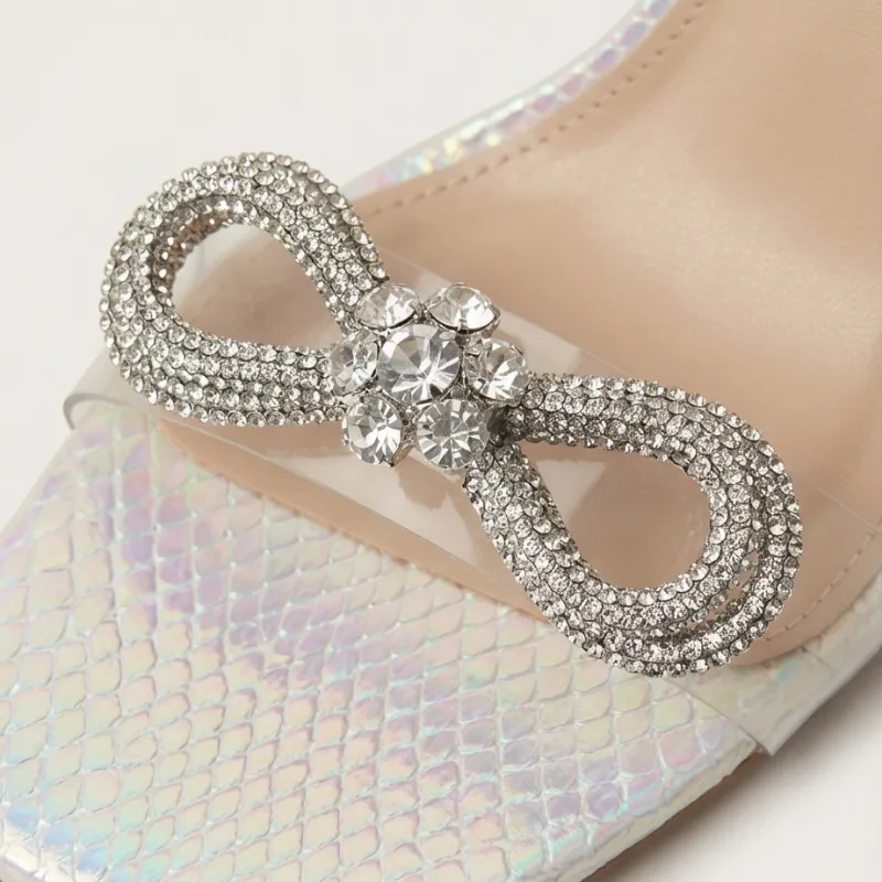 6. Crystal Clear Heels 💎