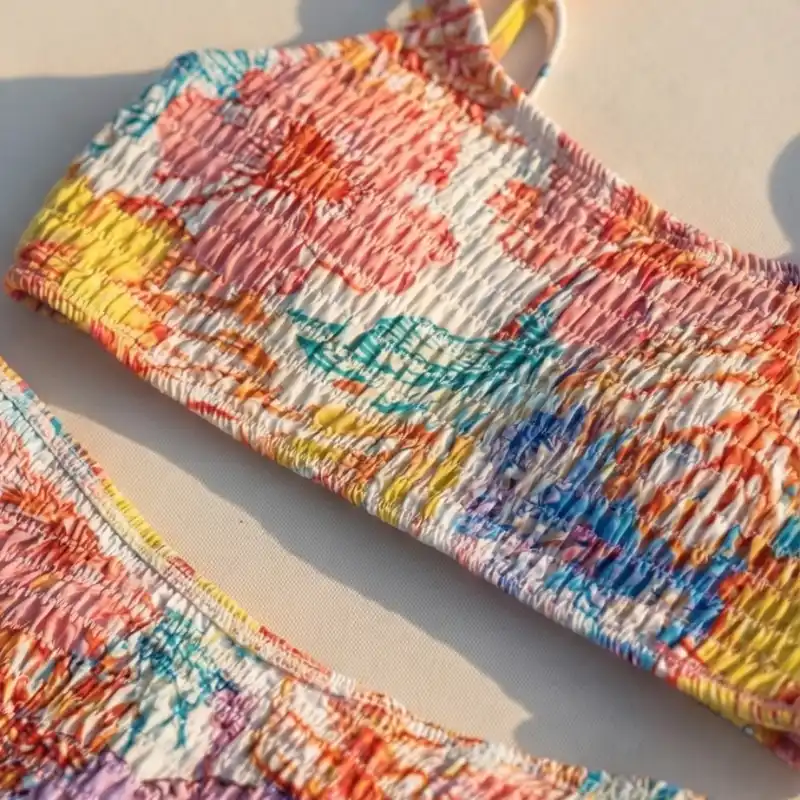 🌸 Bikini estampado multicolor