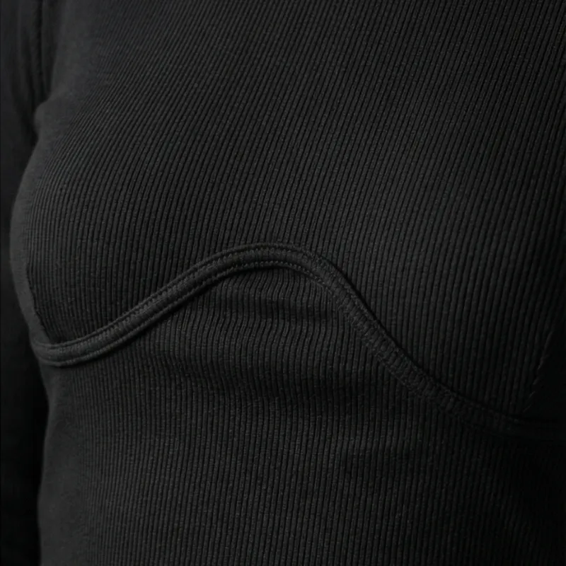 🖤 Black Crop Long Sleeve